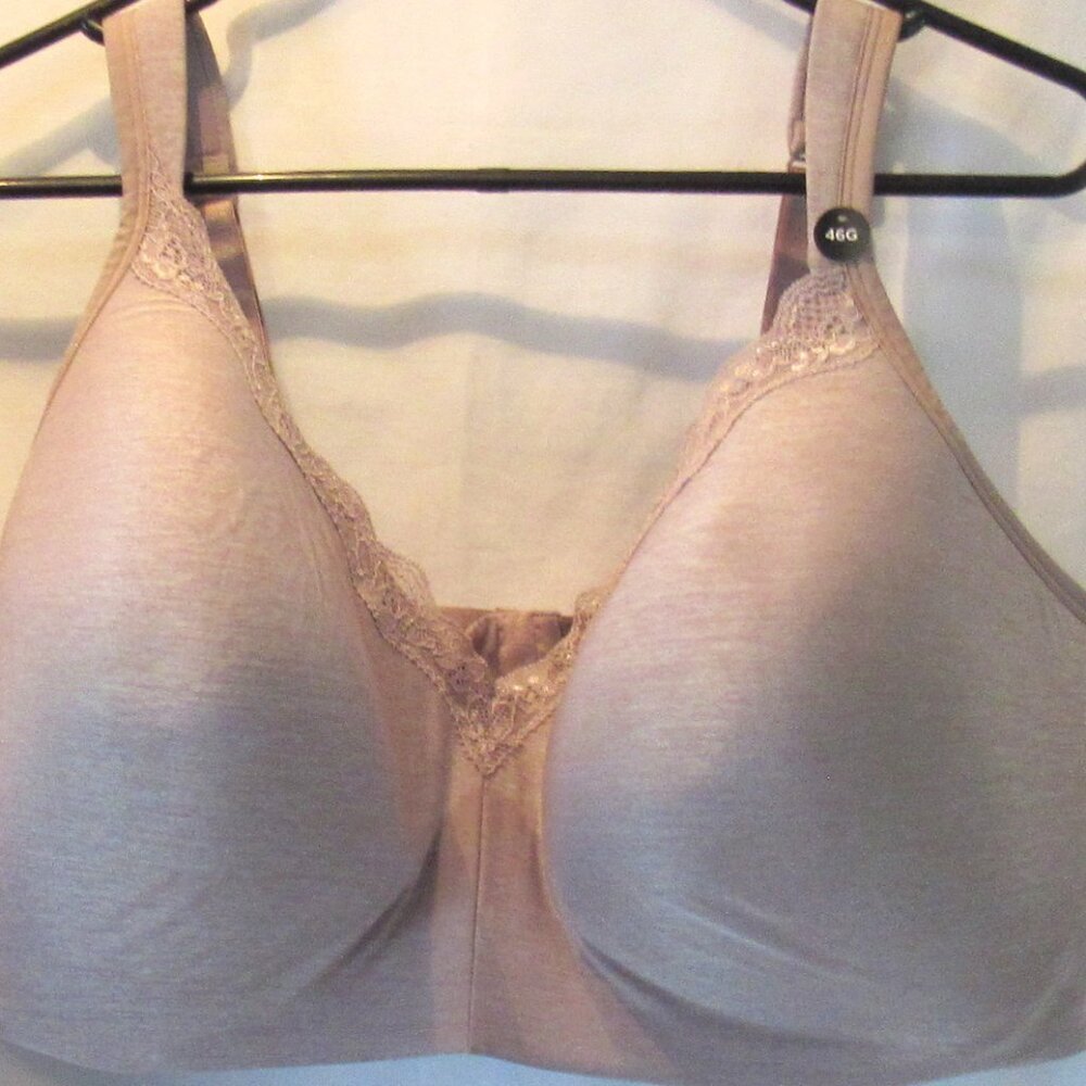 Voglo Eva Soft Mauve Bra, Size 46G, NWT                          F226